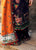 AF-AJ-680-3 Piece Unstitched Heavy Embroidered Dhanak Wool Suit With Heavy Embroidered Dhanak Shawl