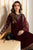 BQ 1010-Velvet Stuff 9000 Micro Fully Embroidery With Sequence Work Organza Dupatta