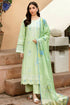 3 Pc Embroidered Lawn Shirt with Printed Polly Lawn Dupatta ZS-2630