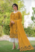 CS 02-3 Piece Unstitched Heavy Embroidered Lawn Suit with Fully Embroidered Bamber Chiffon Dupatta
