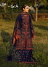 AF-RS-695-3 Piece Unstitched Fully Embroidered Dhanak Fabric With Embroidered Dhanak shawl