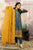CS 840-3 Piece Lawn Embroidered Mirror Work Shirt With Embroidered Dupatta