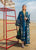 CM 30-3 Piece Unstitched Heavy Embroidered Lawn Suit With Four Sided Embroidered Organza Dupatta