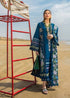 CM 30-3 Piece Unstitched Heavy Embroidered Lawn Suit With Four Sided Embroidered Organza Dupatta