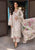 EL 12-3 Piece Unstitched Heavy Embroidered Chickan Kari Lawn Suit ( Printed Silk Dupatta )
