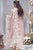 ZS 90-3 Piece Unstitched Heavy Embroidered Lawn Suit With Full Embroidered Organza Dupatta