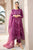 3 Piece Unstitched Heavy Embroidered Lawn Suit With Full Embroidered Organza Dupatta CS-84