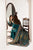 SN-61 3 Piece Embroidered Dhanak Shirt with Printed Wool Shawl