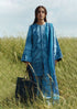 3 Piece Lawn Embroidered Suit With Printed Voil Dupatta ZS-2555