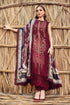 3 Piece - Unstitched Fully Embroidered Dhanak Fabric