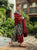 3 Pcs Digital Printed Lawn Shirt Trouser and Dupatta with Embroidered Patches MB-437