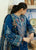 ZS 50L-3 Piece - Unstitched Fully Embroided  Lawn  Fabric With Printed Poly Lawn Dupatta